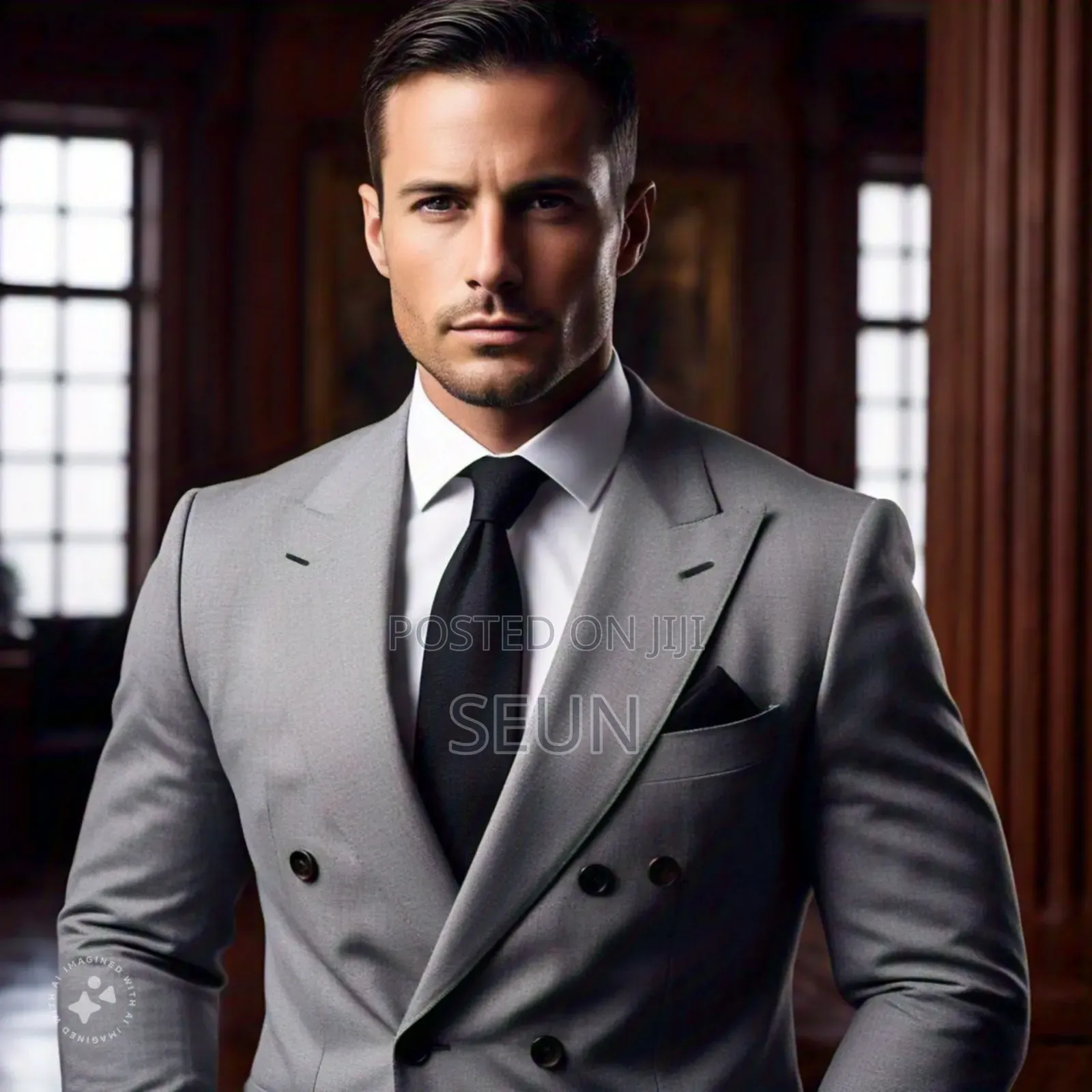 Double Breasted Suit for Men