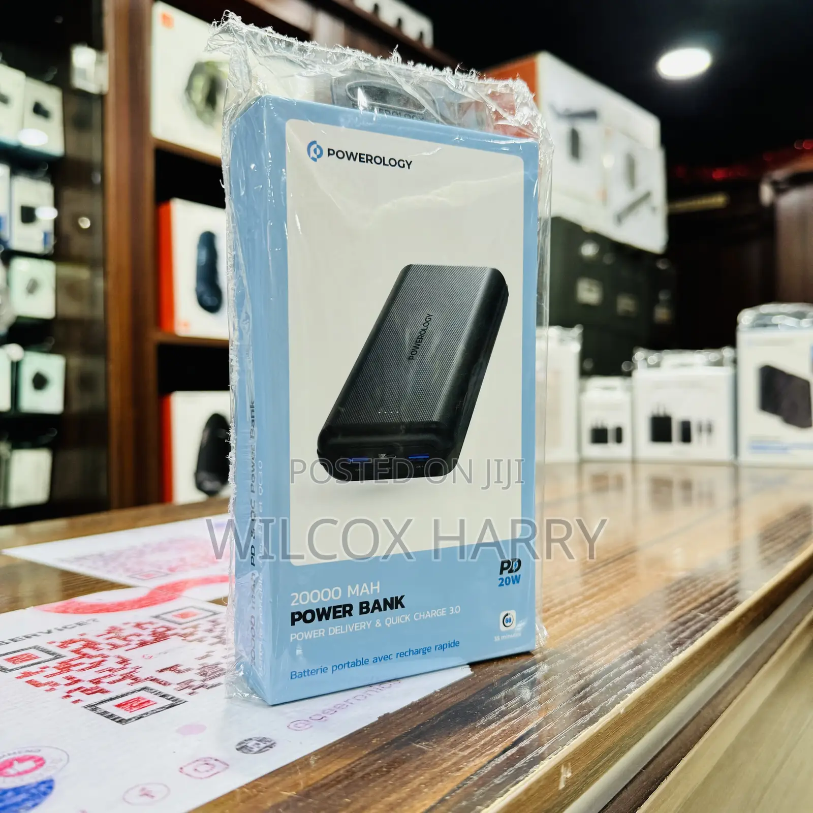 Powerology 20000mah PD QC Power Bank