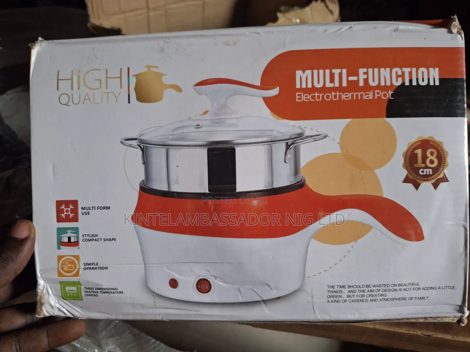 Mini Electric Pot Pan 18cm