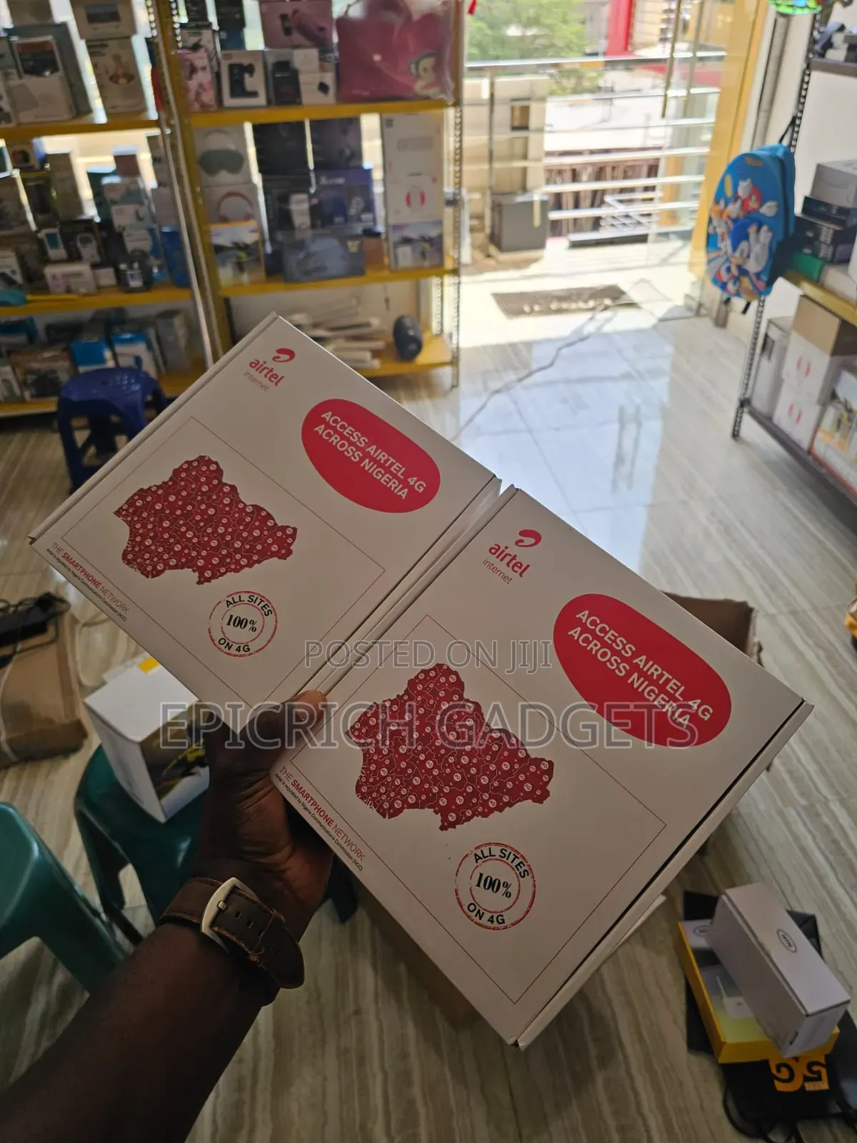 Airtel Smart Box Hertz6 4g Unlimited Router