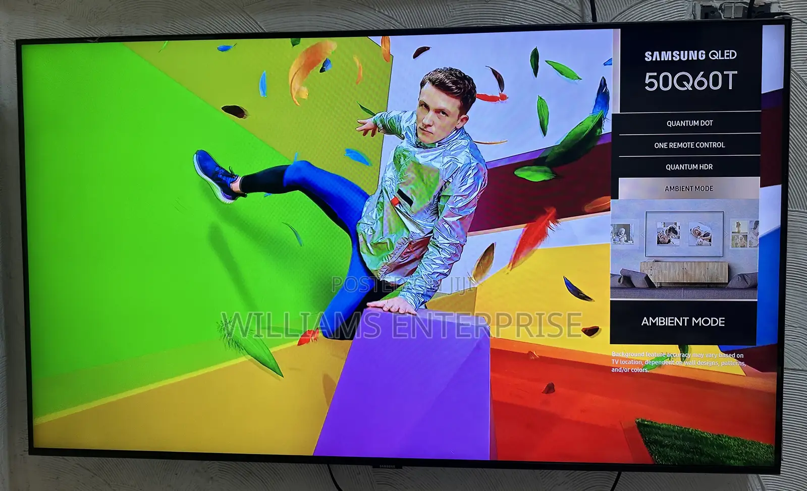 Samsung 50 Inches Qled Smart Tv (2020) Model