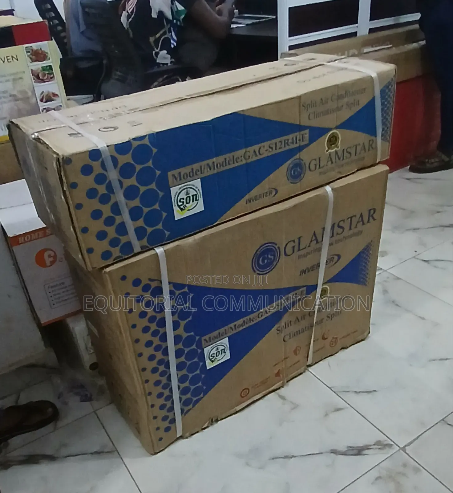 Glamstar 1.5HP Inverter AC -Fire Resistant Material