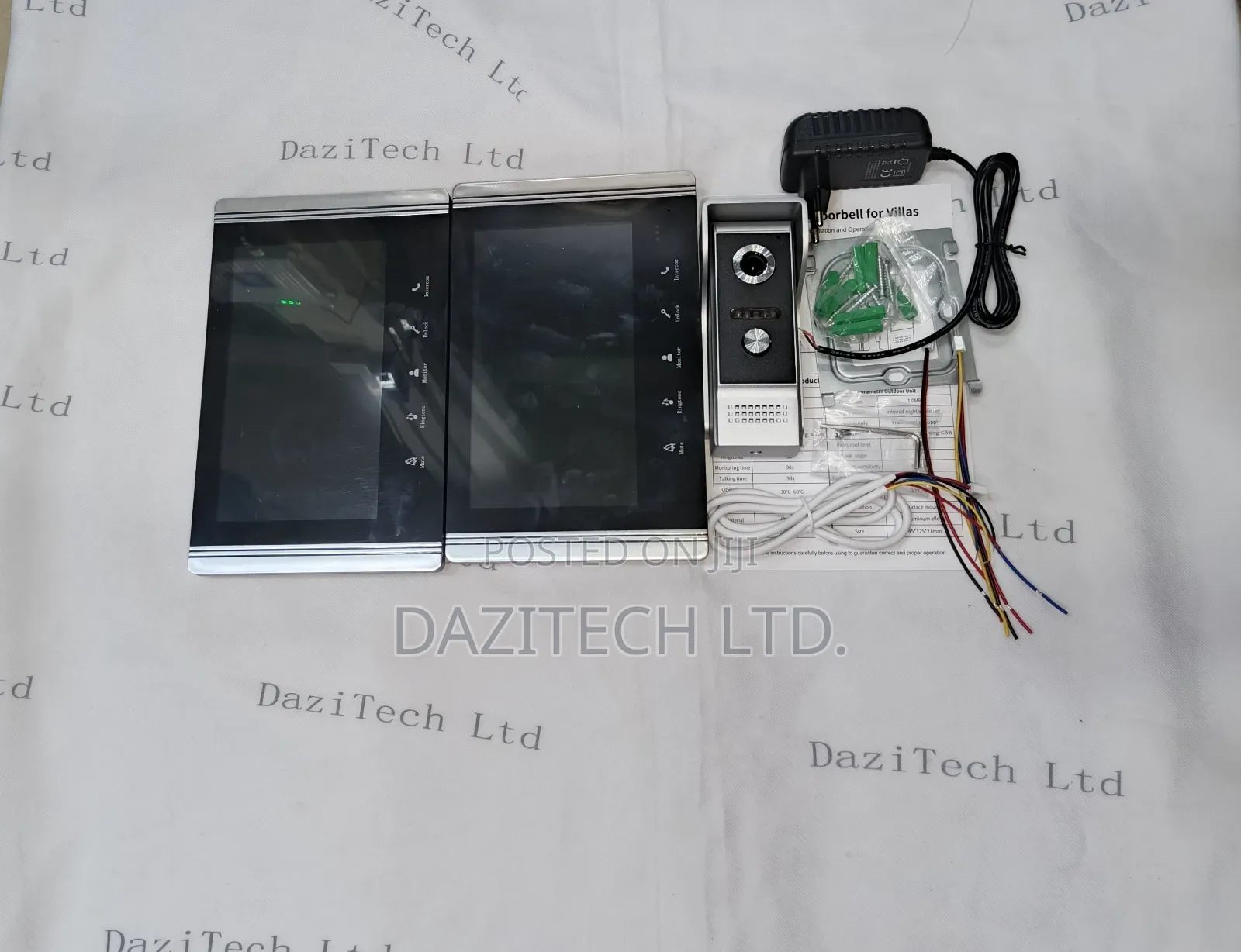 Double Screen Video Door Phone[7 Inches]