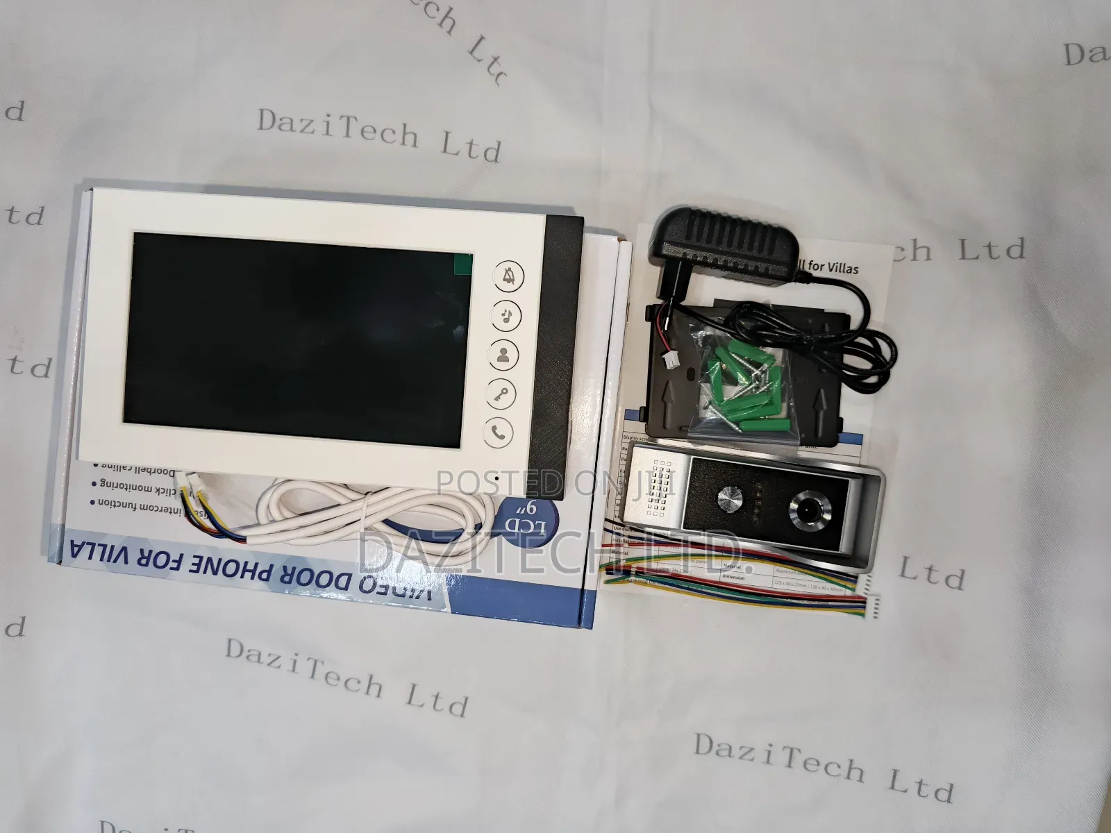 Single Screen Video Doorbell 9 Inches