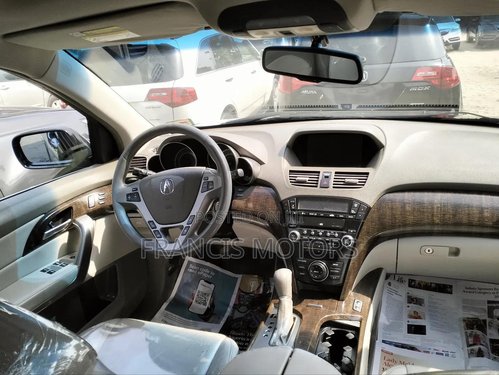 Acura MDX 2011 Black