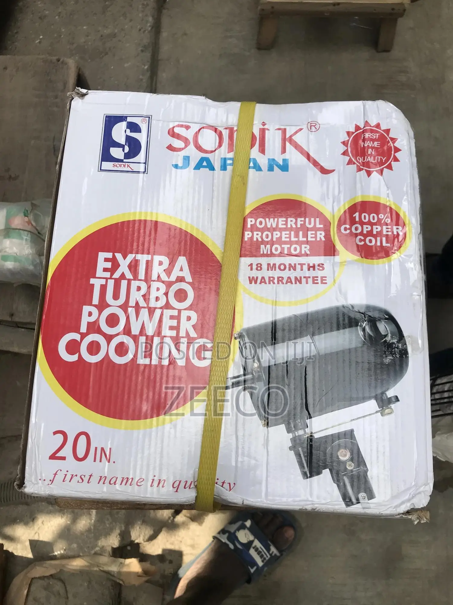 20” Standing Fan 135w