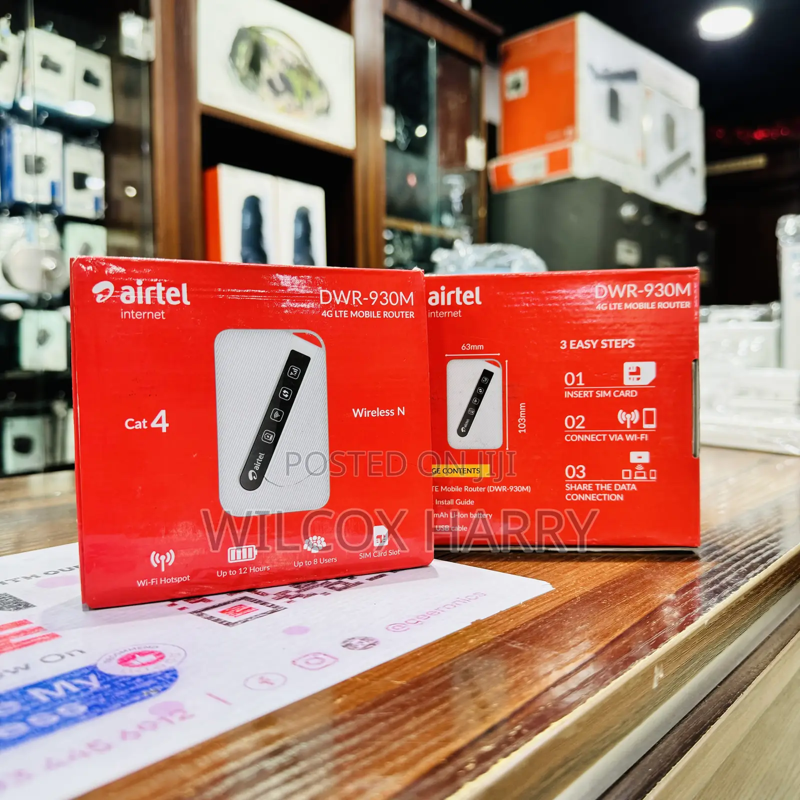 Universal Wireless Wifi Router Modem (Airtel Branded)