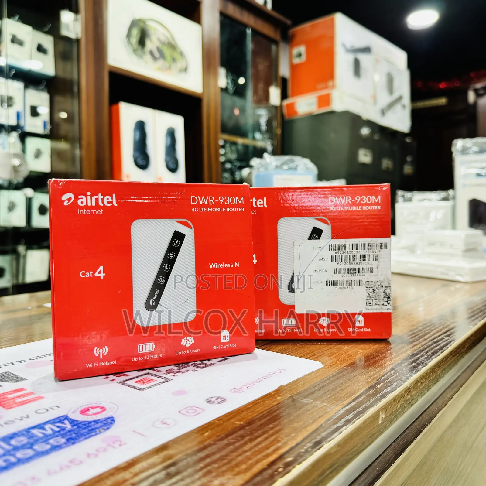 Universal Wireless Wifi Router Modem (Airtel Branded)