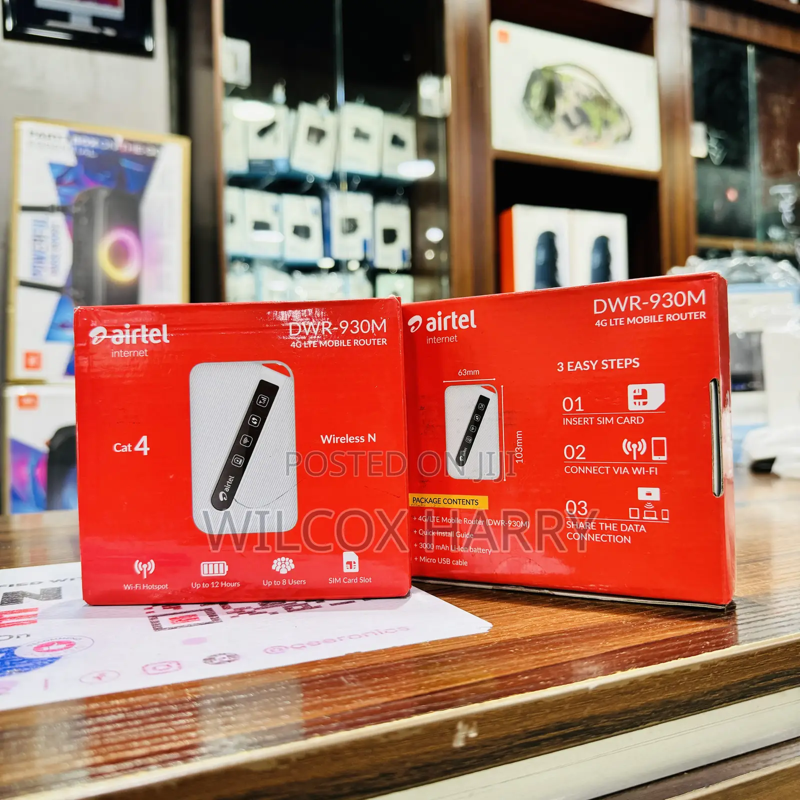 Universal Wireless Wifi Router Modem (Airtel Branded)