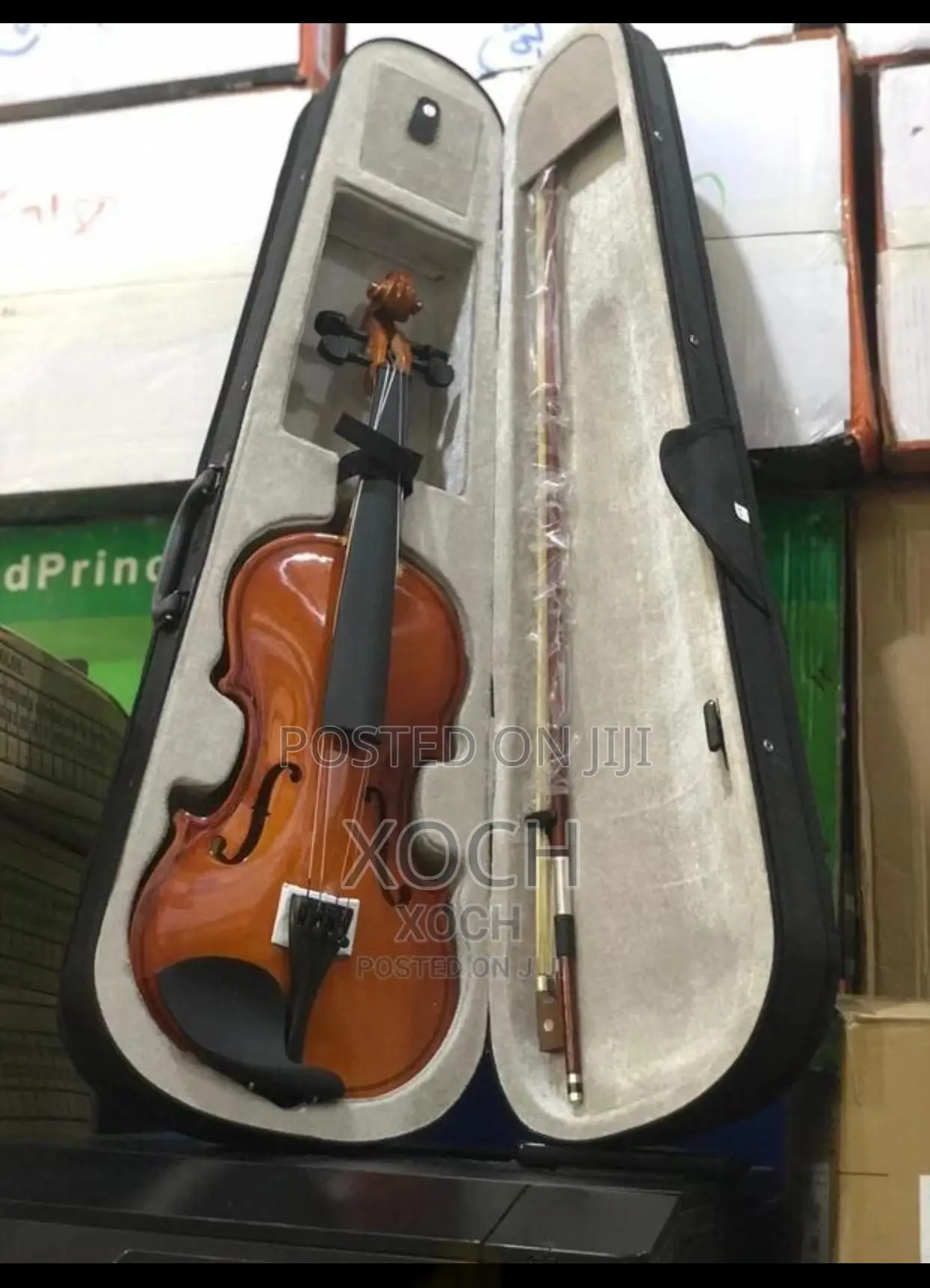 Professional Wooden Violin 4/4 3/4 1/2 1/4