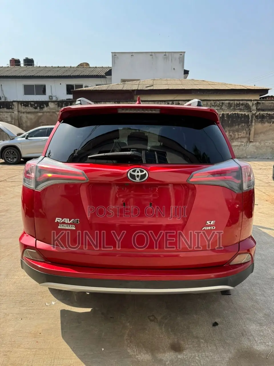 Toyota RAV4 SE AWD (2.5L 4cyl 6A) 2016 Red