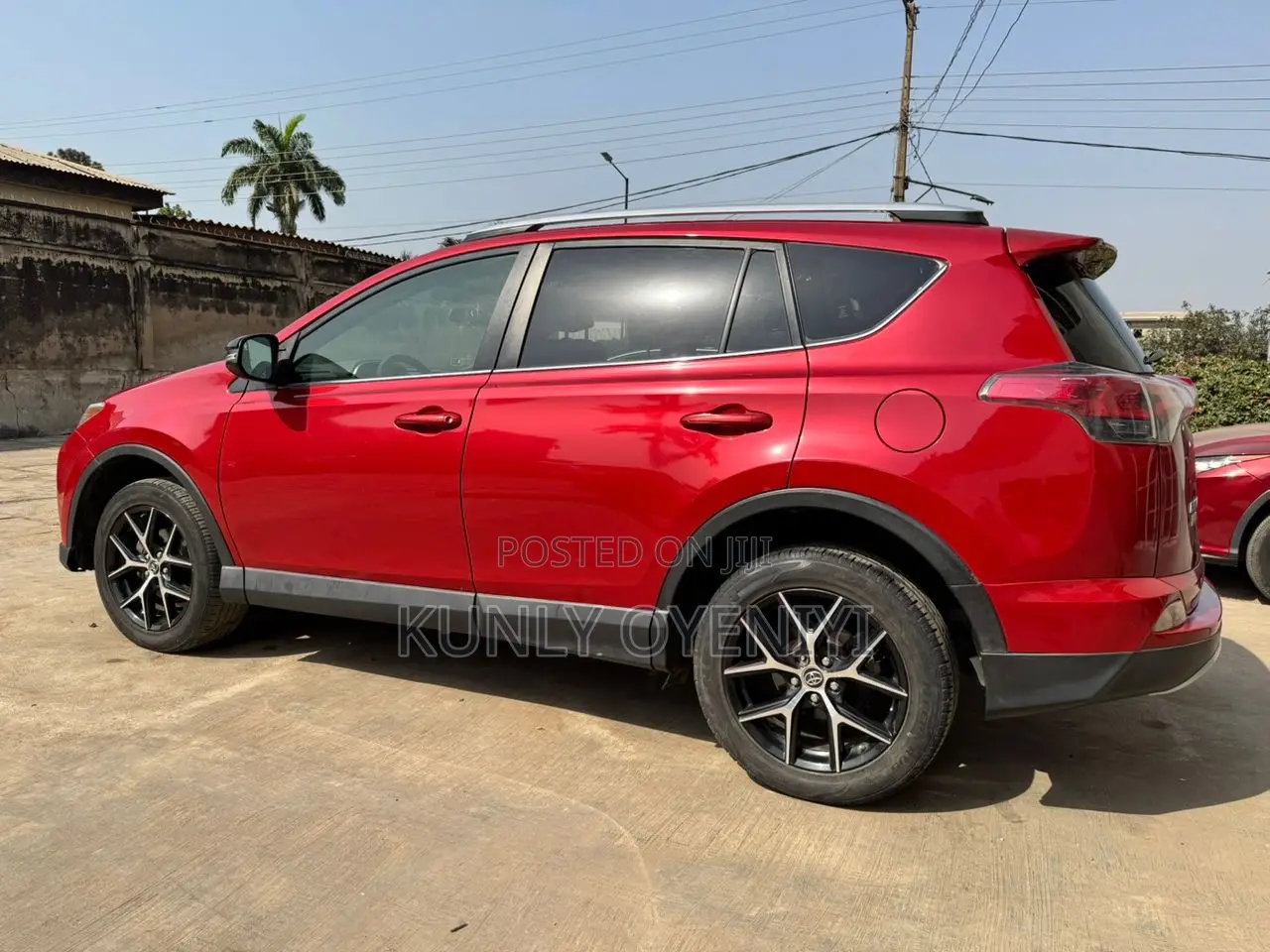 Toyota RAV4 SE AWD (2.5L 4cyl 6A) 2016 Red
