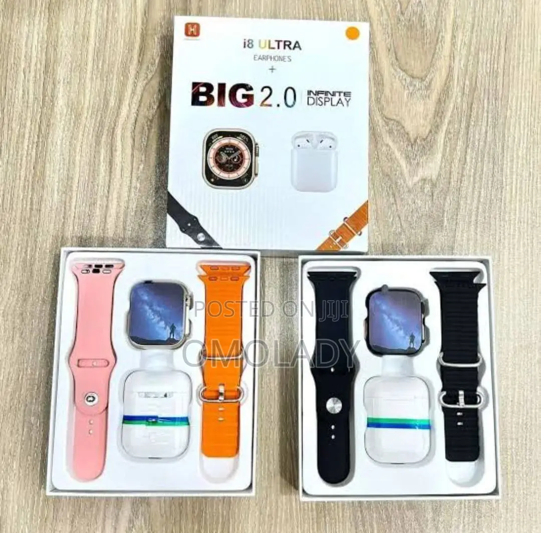 Ultra Smart Watch With Earpod