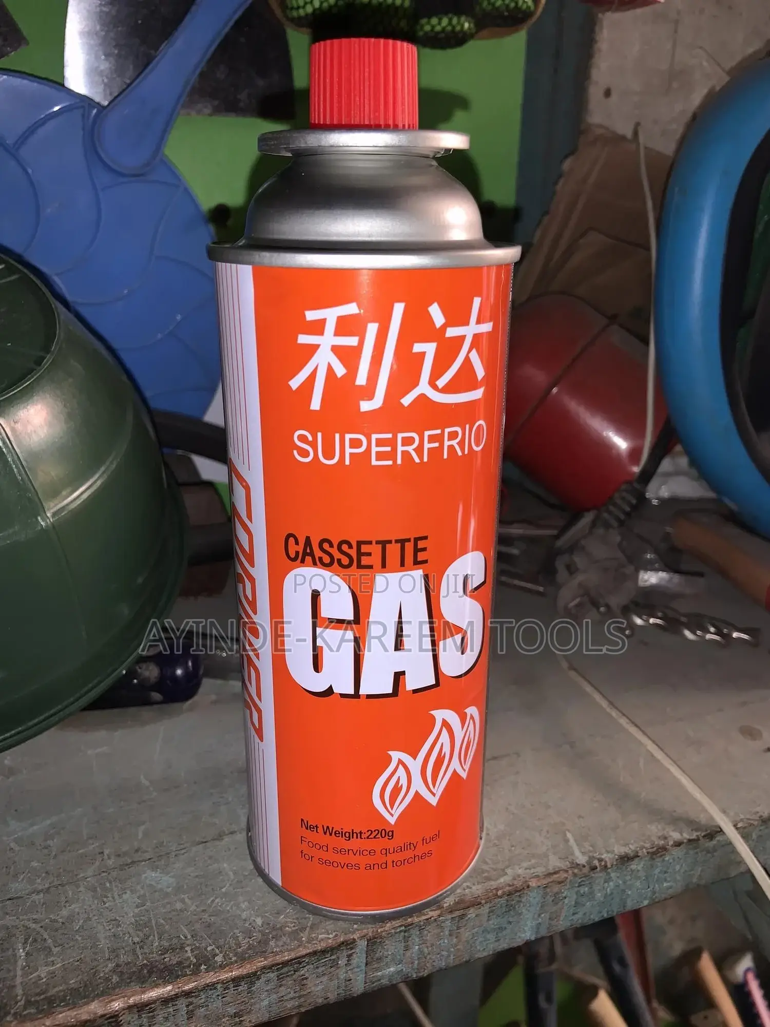 Flame Gun Gas