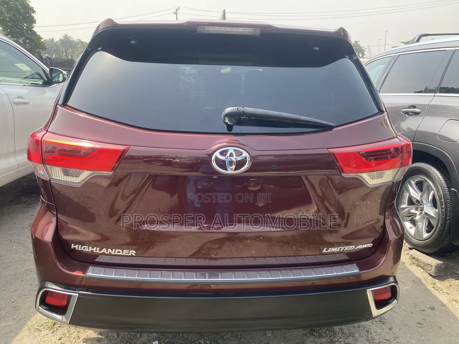 Toyota Highlander 2018 Red