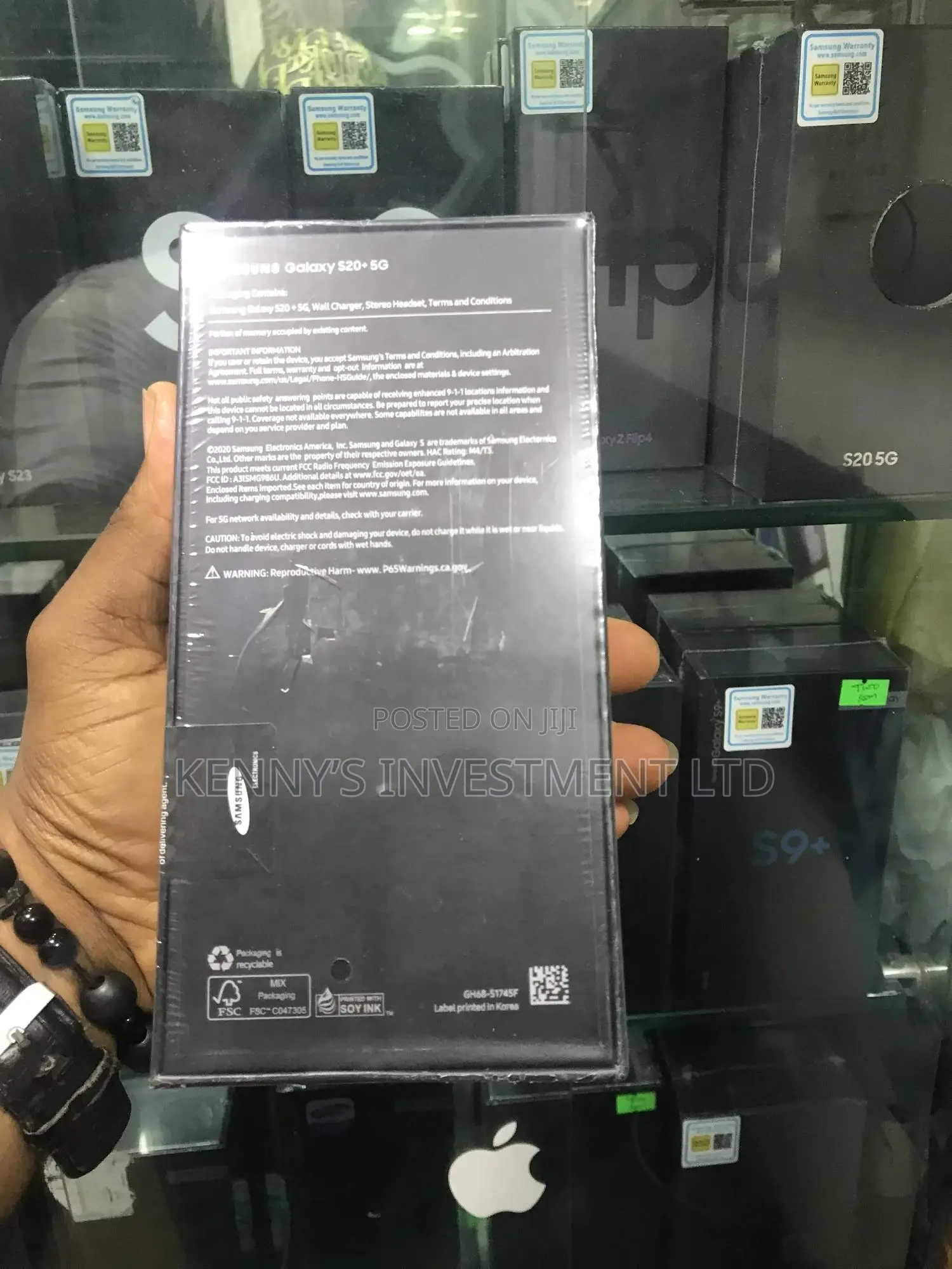 New Samsung Galaxy S20 128 GB Gray