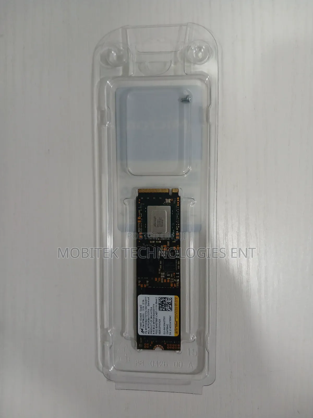 1tb Micron 3400 Ssd M.2 2280 Nvme Pcie4.0 Gen4x4 (6600mb/S)