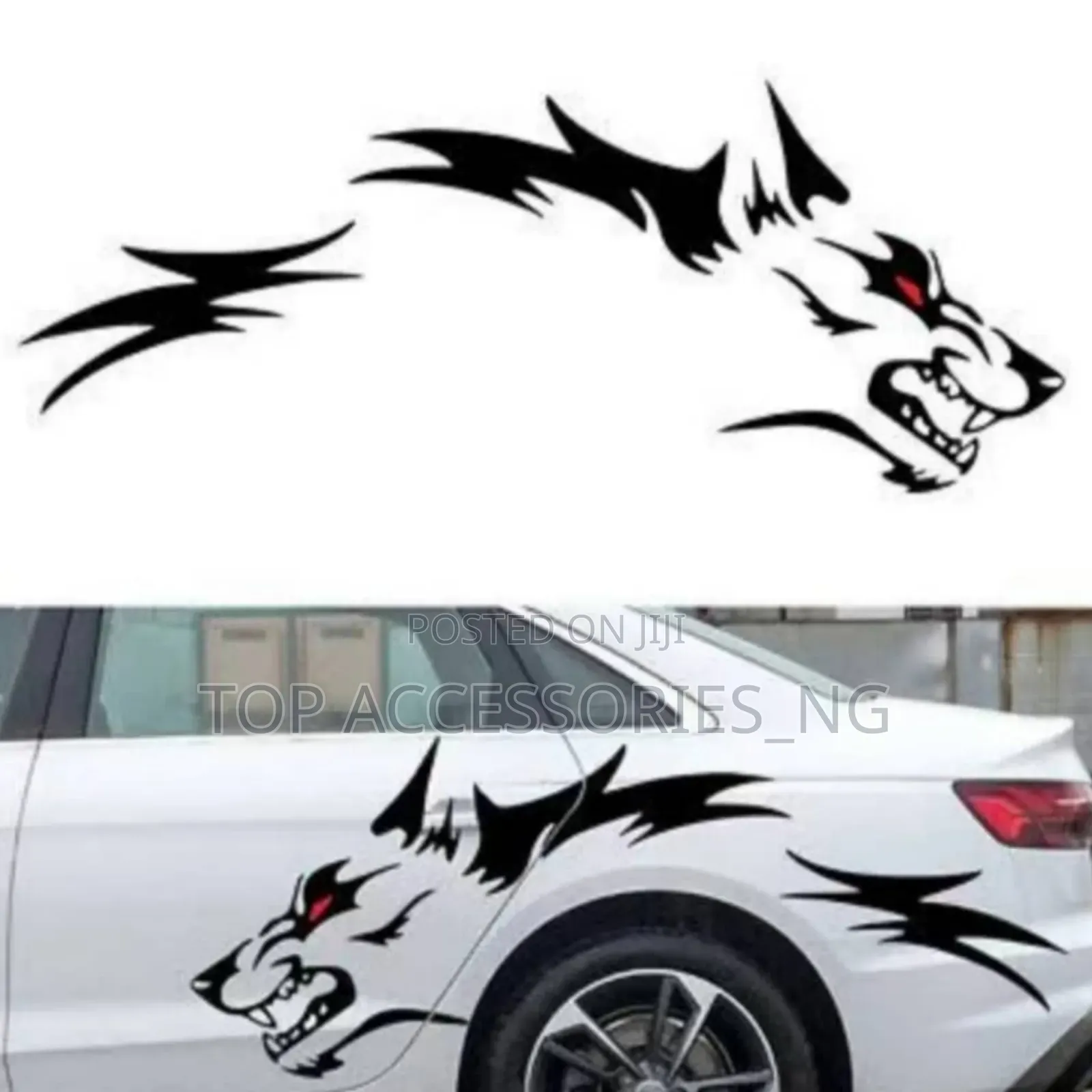 Adapter, Sports and Dog Car Body Sticker