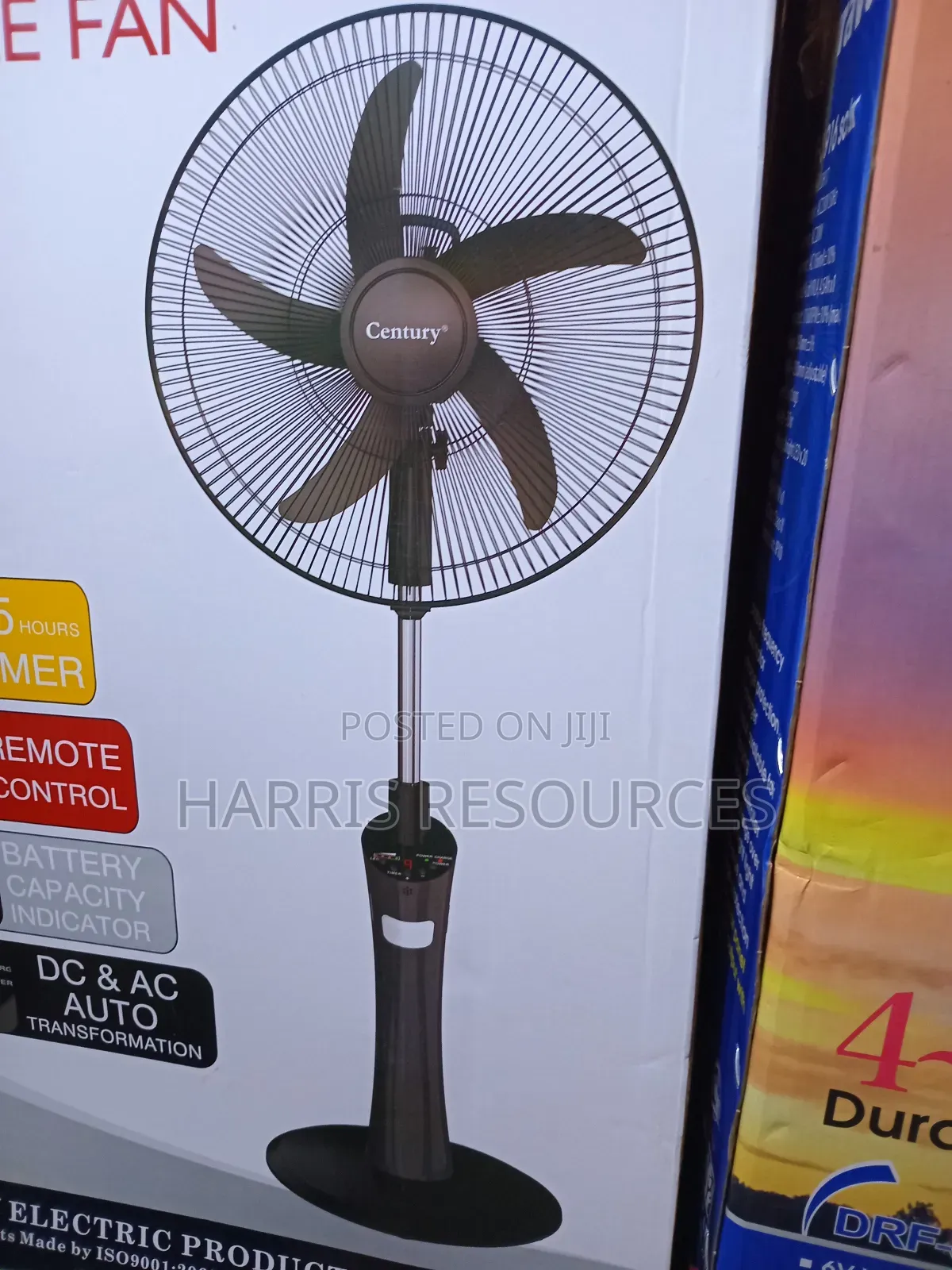 Century Rechargeable Fan 55 Hours Duration - Frc- 45-h1