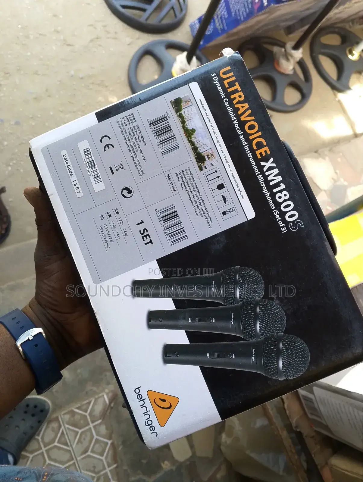 Behringer 3 In 1 Wired Microphone.
