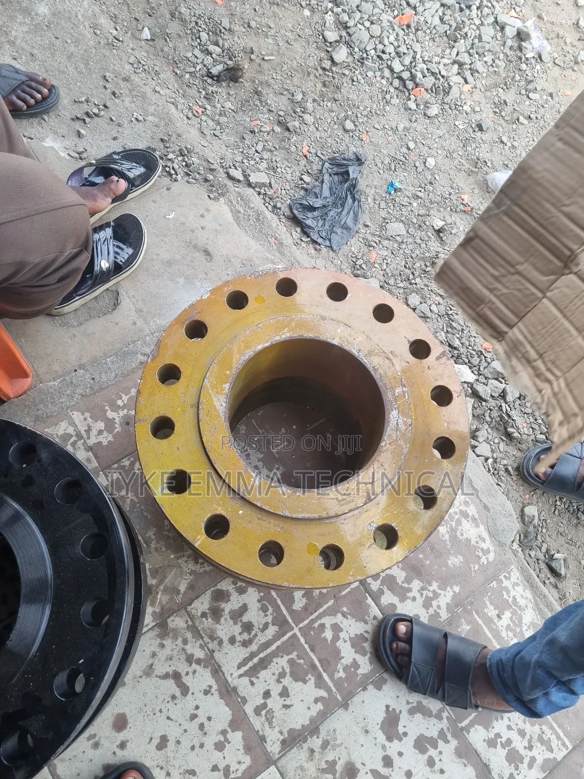 Weld Neck RF Flange ASME B16.5 10 Inch SCH 80 Class 600