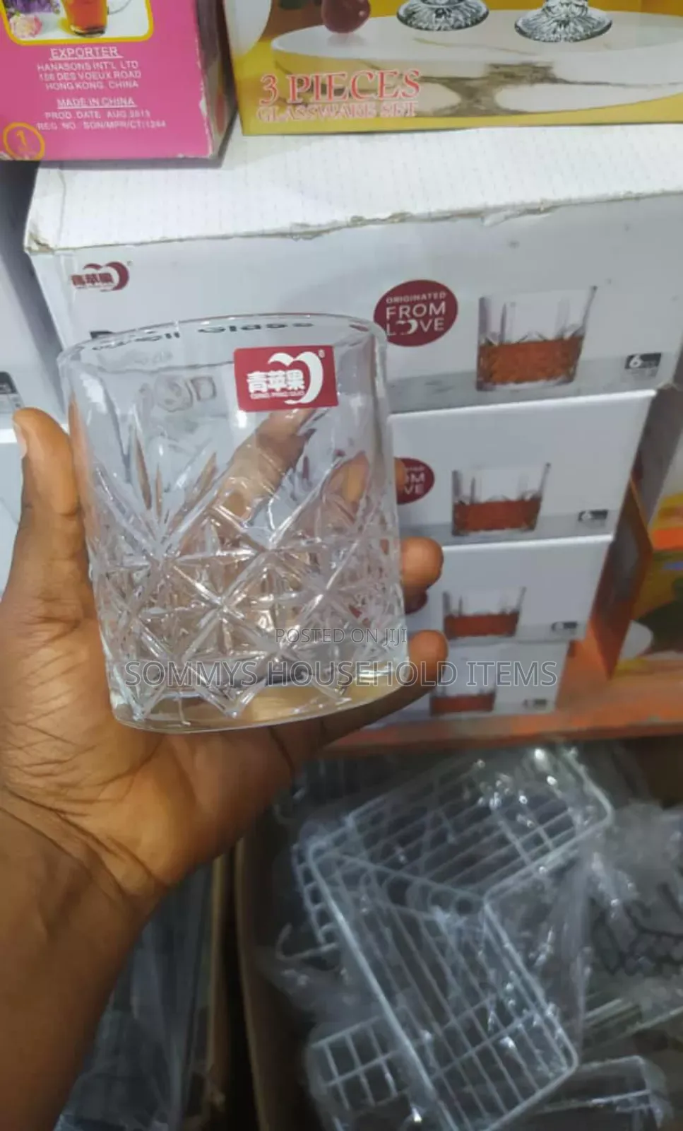6pcs Whiskey Glass Cups