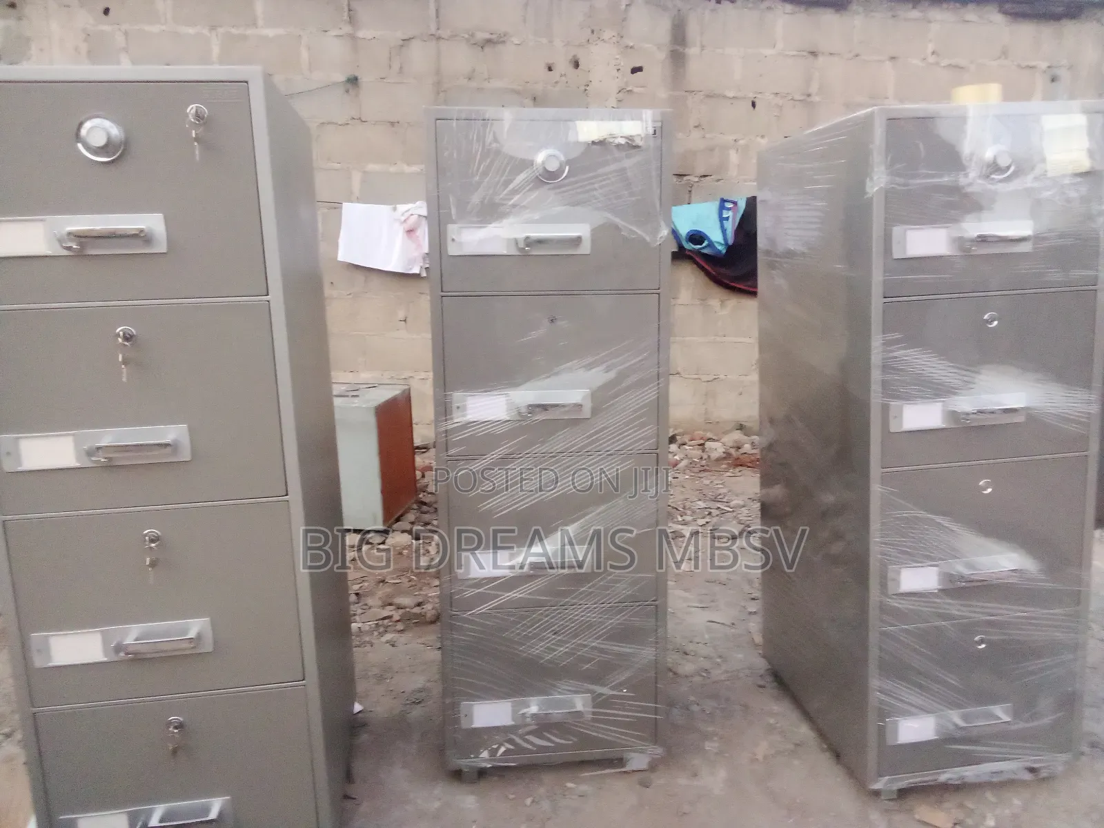 Ring Gubabi Iron Analogue Fireproof Safe (Drawer)