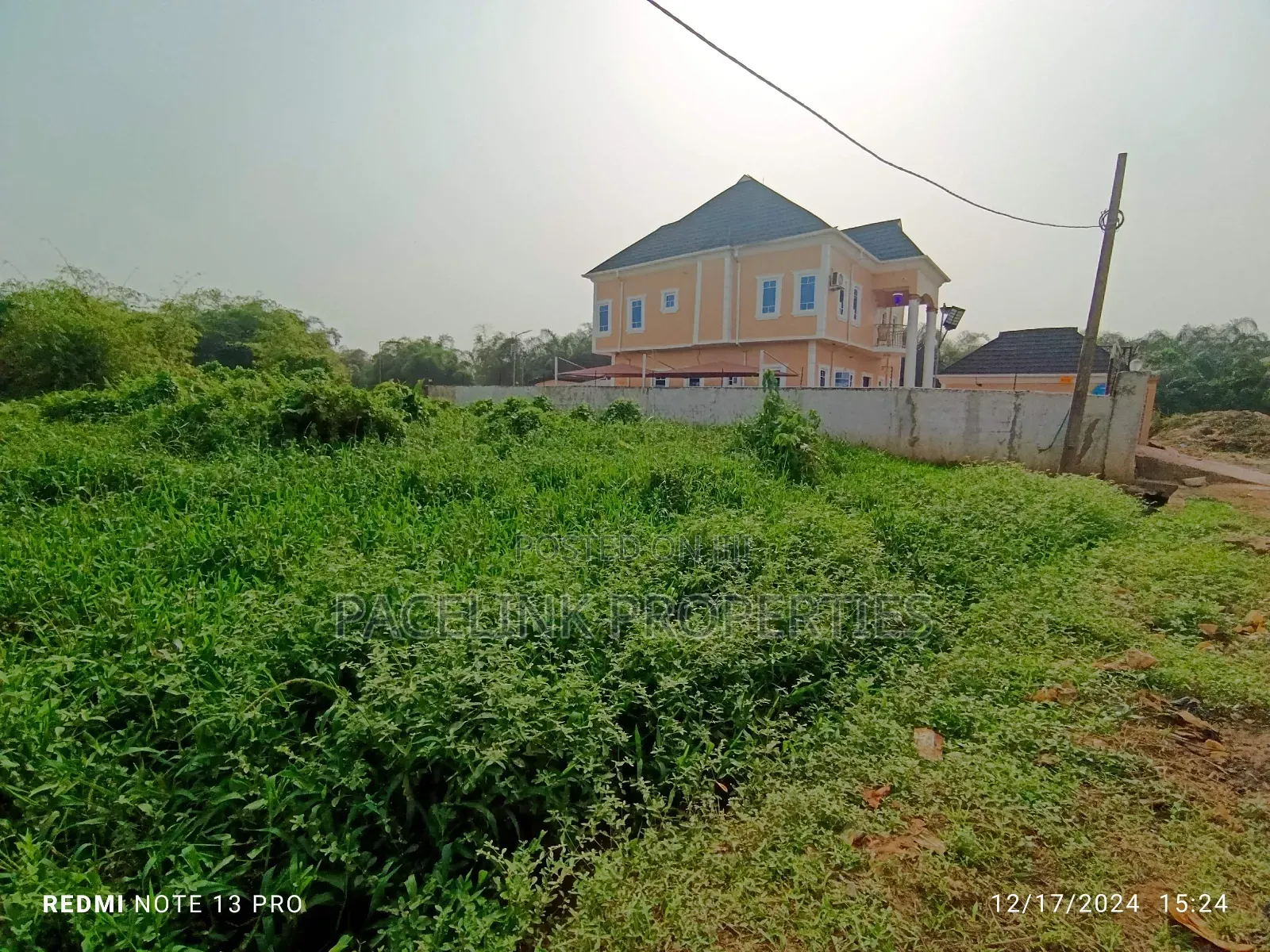 A Full Plot of Land in a Very Good Area Good for Residential