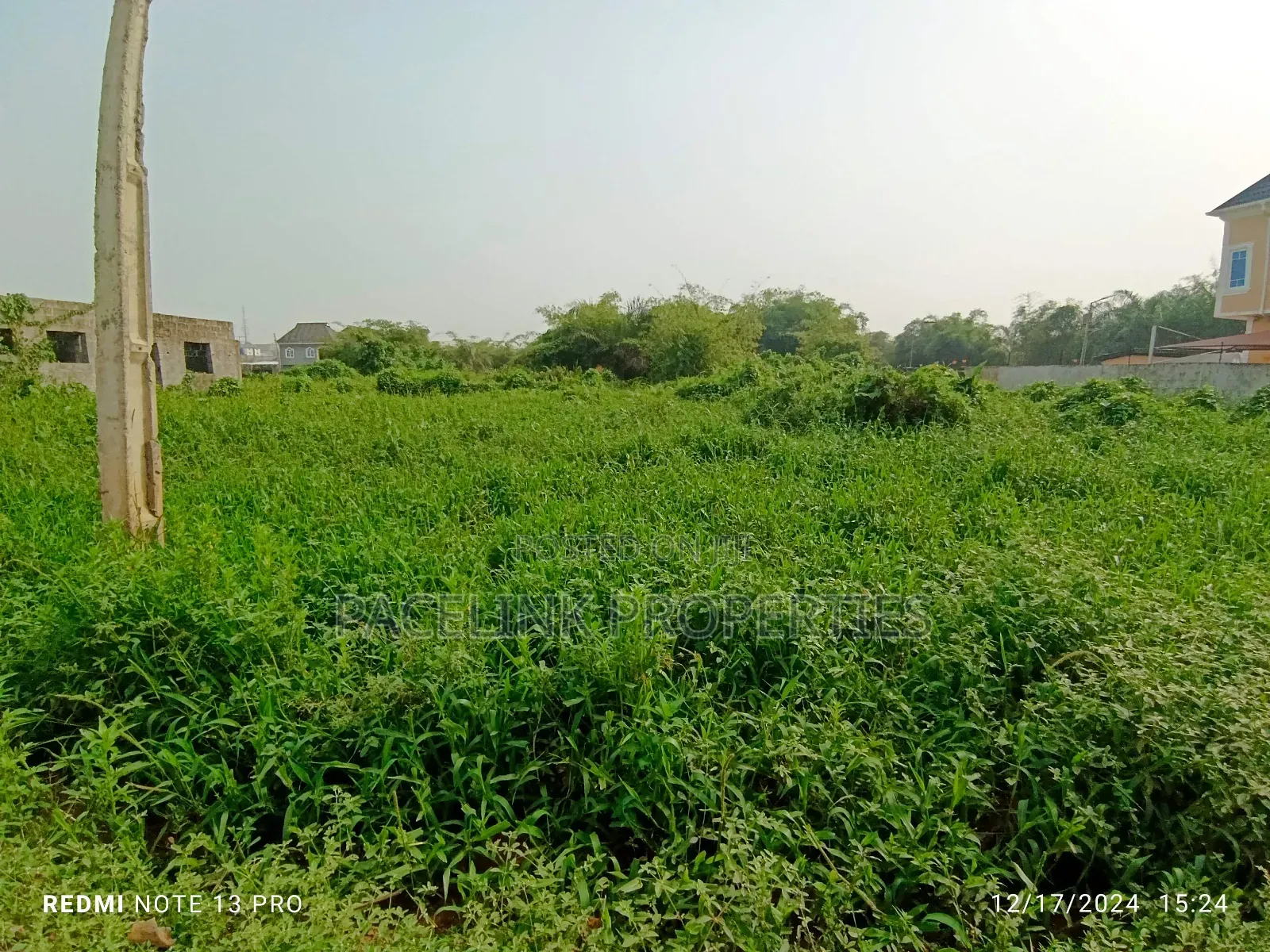 Half Plot of Land to Be Cut Out From Full Plot