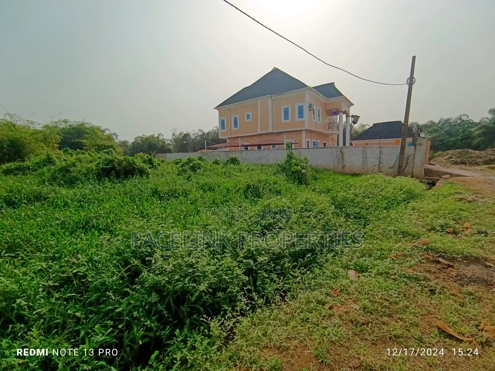 Half Plot of Land to Be Cut Out From Full Plot