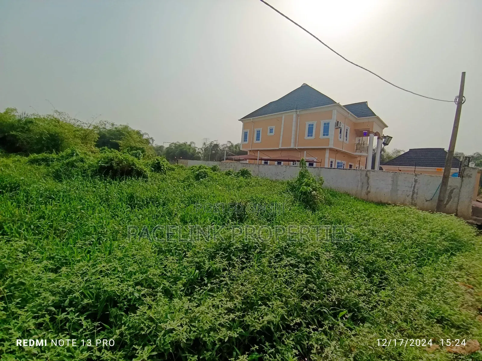 Half Plot of Land to Be Cut Out From Full Plot