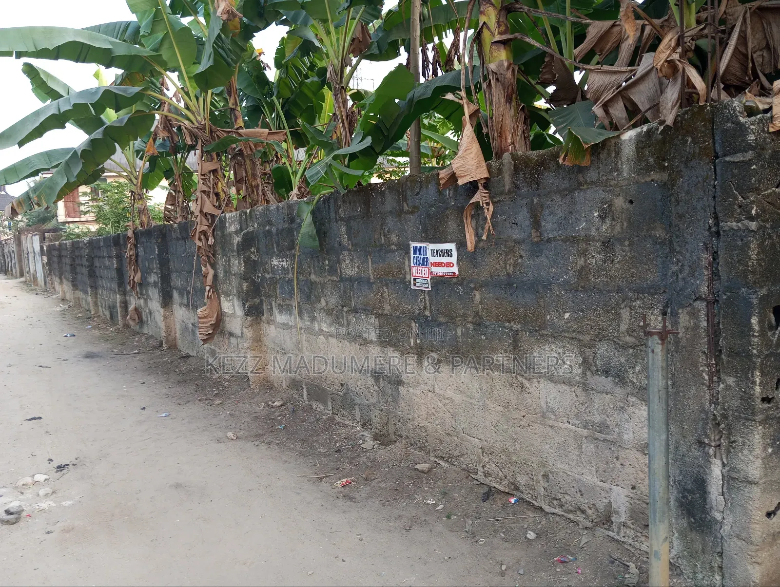 For Sale: Fenced 2 Plots at Mandela Estate, Off Sars Rd, Ph