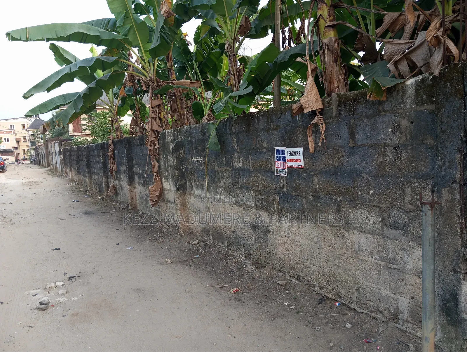 For Sale: Fenced 2 Plots at Mandela Estate, Off Sars Rd, Ph