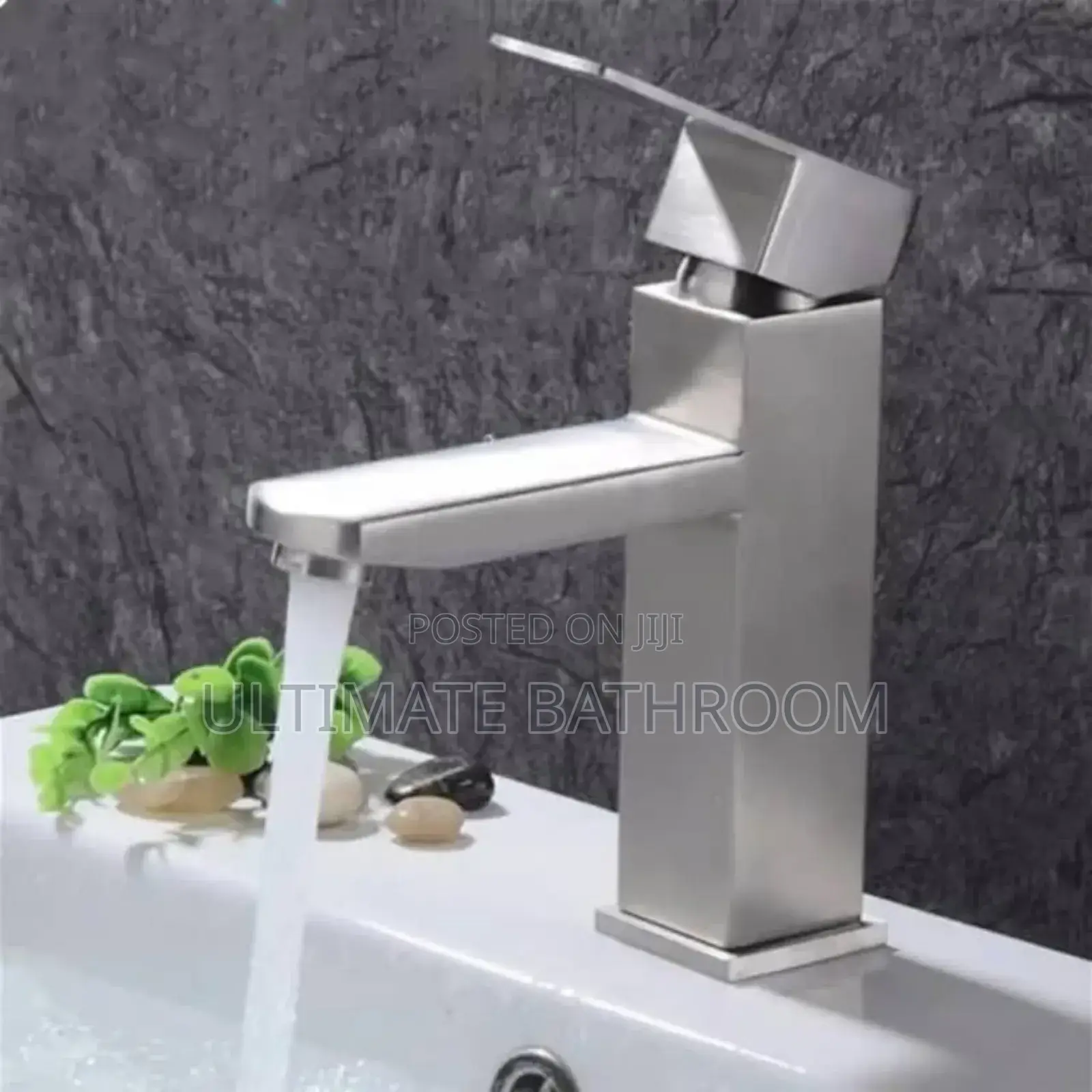 Squared Design Quality Basin Mixer Faucet