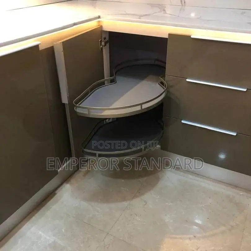 Revolving Basket for Pot Kitchen Cabinet