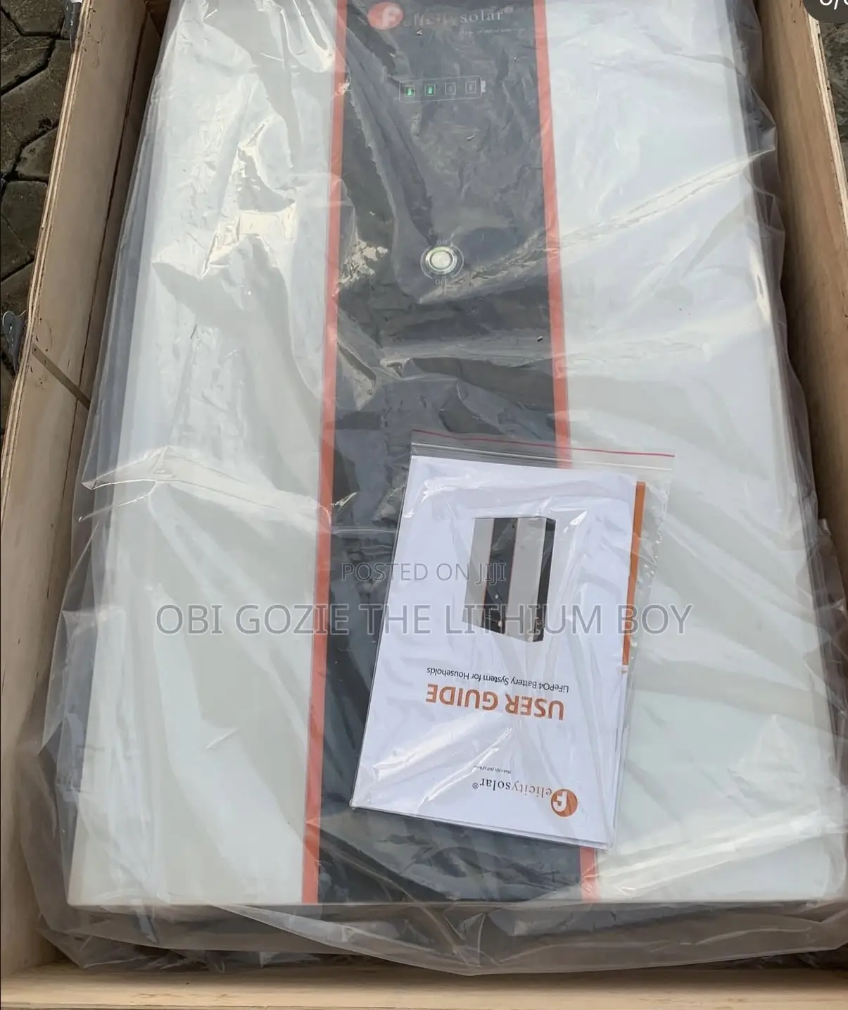 Best Solar Vendor in Lagos 2026. 10kwh Felicity Lithium Ion Battery