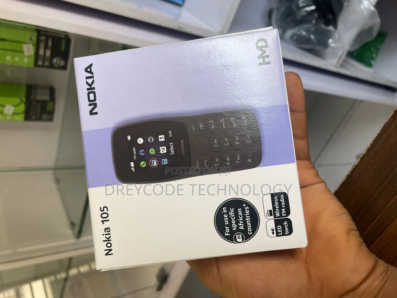 New Nokia 105 Black