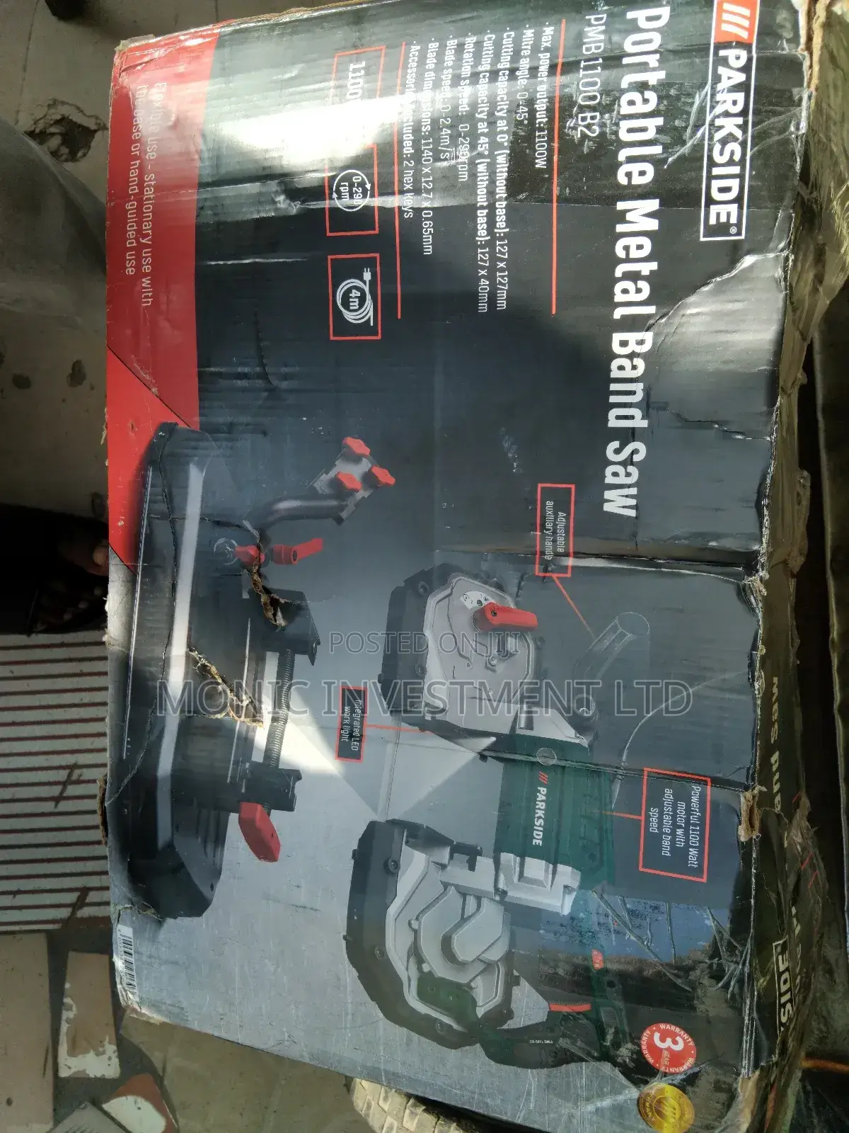 Portable Metal Band Saw