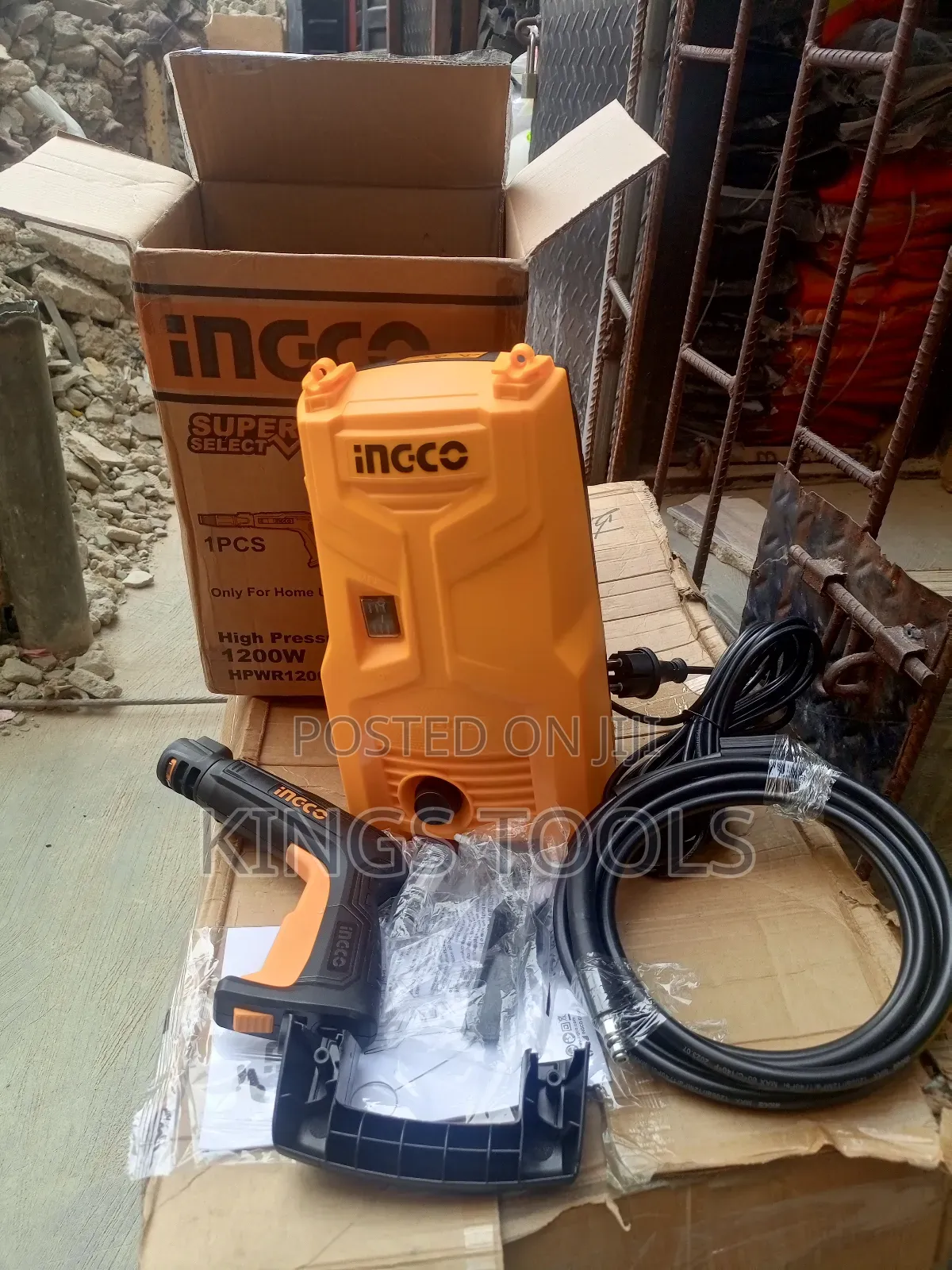 High Pressure Washer 1200W