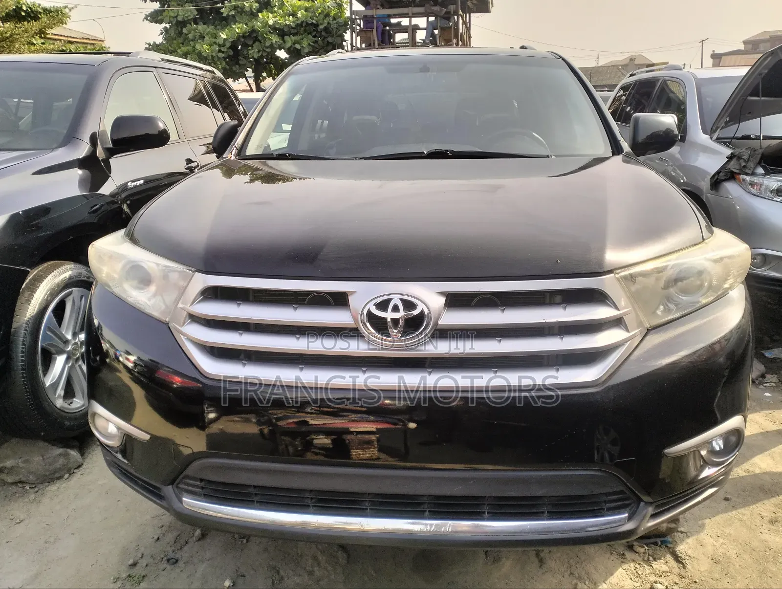 Toyota Highlander Limited 3.5l 4WD 2013 Black
