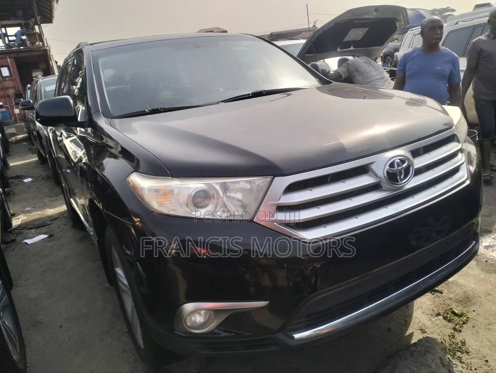 Toyota Highlander Limited 3.5l 4WD 2013 Black