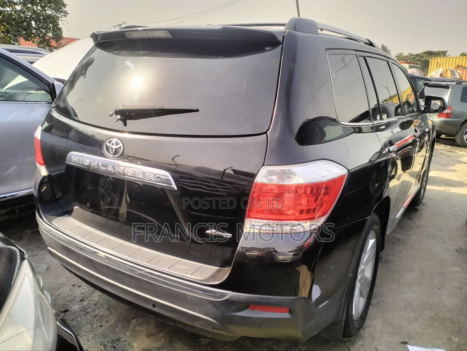 Toyota Highlander Limited 3.5l 4WD 2013 Black