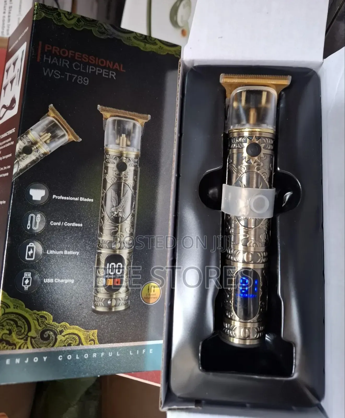 Professional Digital LCD Clipper Trimmer