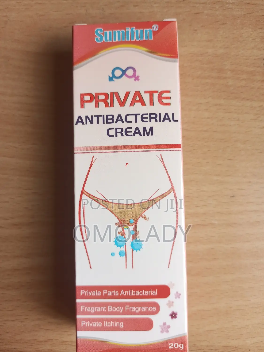 Sumifun Private Antibacterial Cream - 20g