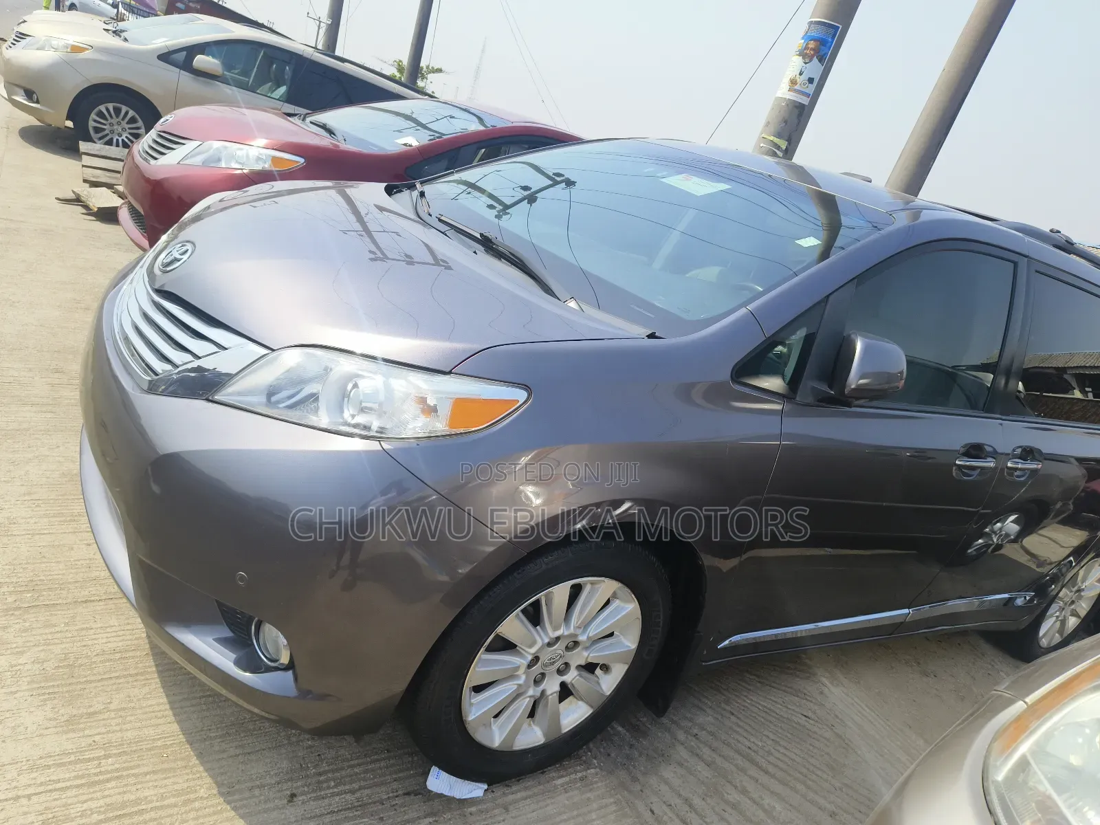 Toyota Sienna Limited 7 Passenger 2012 Gray