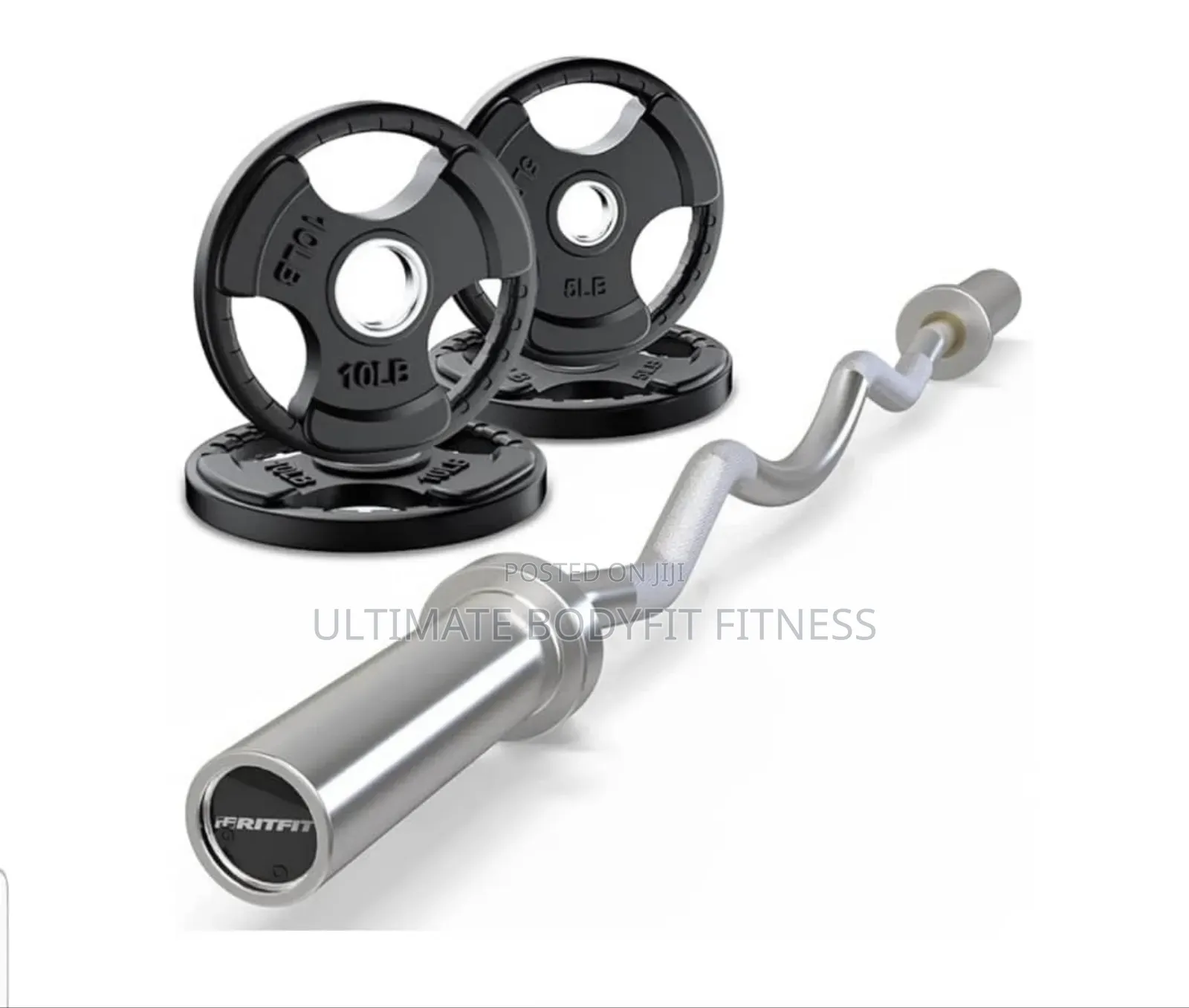 Brand New Olympic Zig Zag Curl Barbell