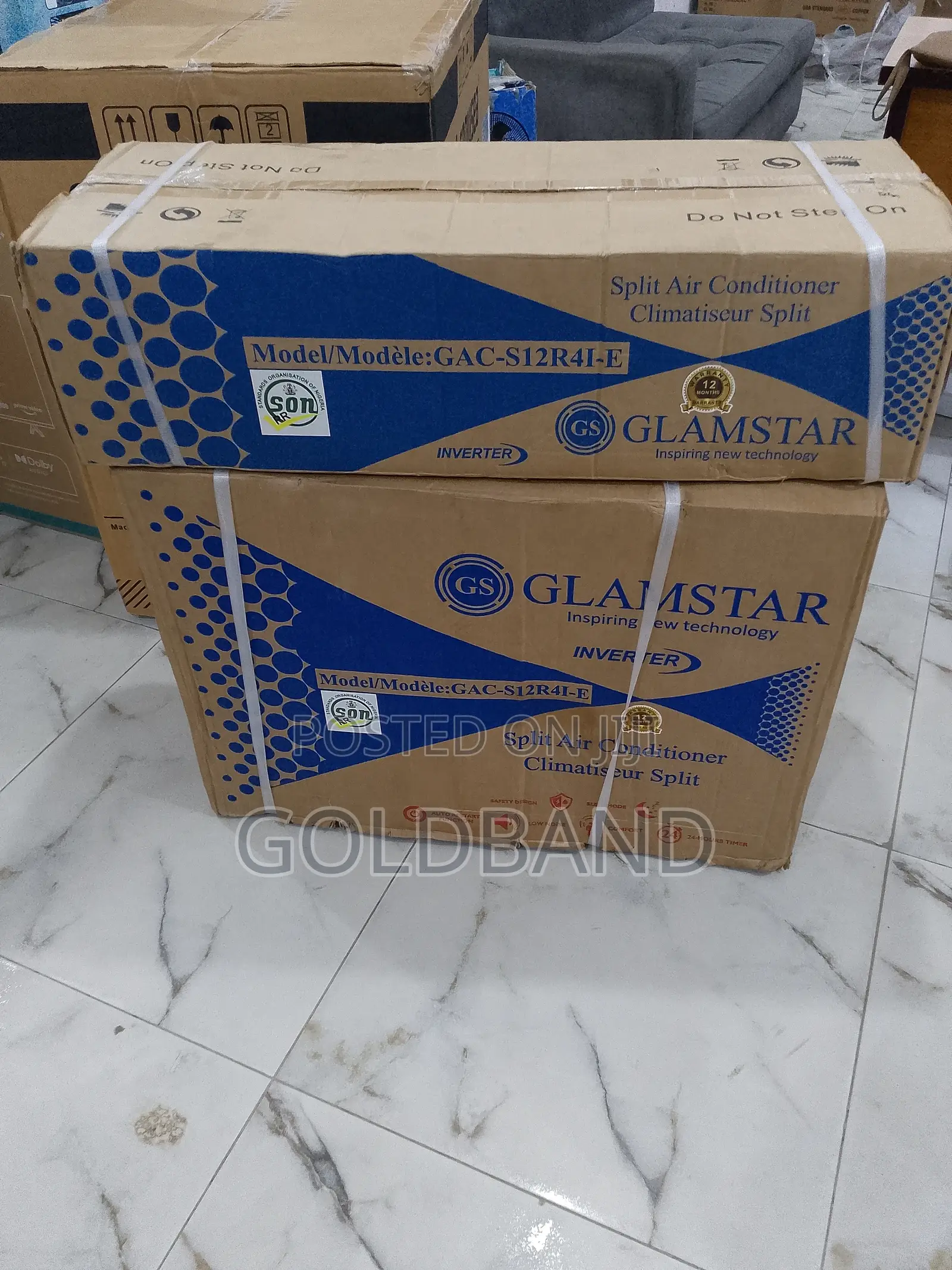 Glamstar 1.5hp Spilt Unit Fast Cooling Inverter AC