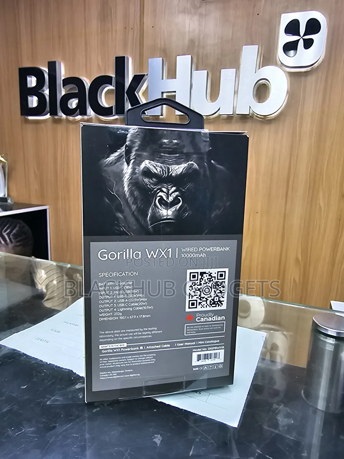 Digifon Gorilla Wx 1power Bank 10000mah 22.5w