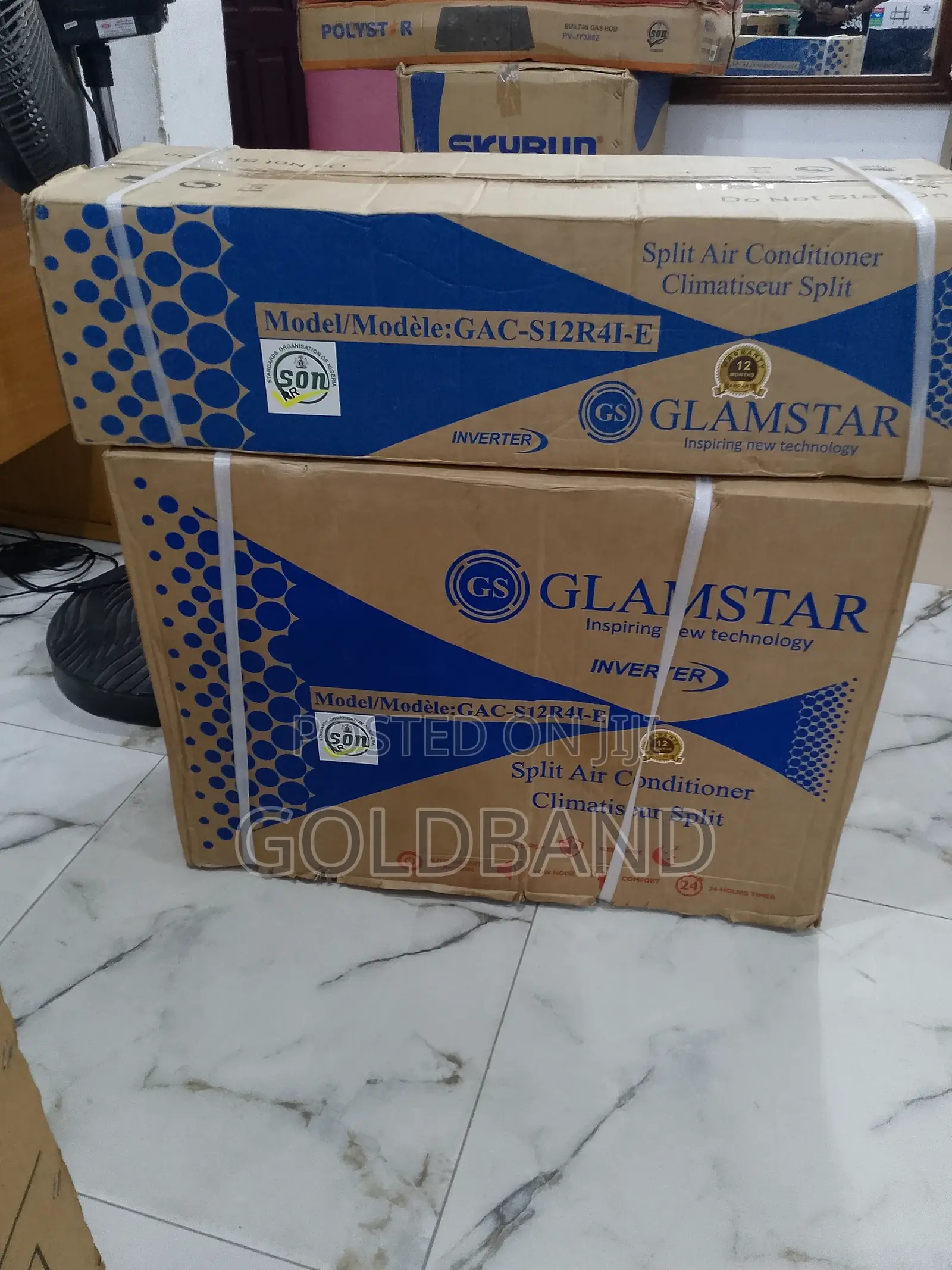 Glamstar 1.5hp Spilt Unit Inverter Silent Operation AC