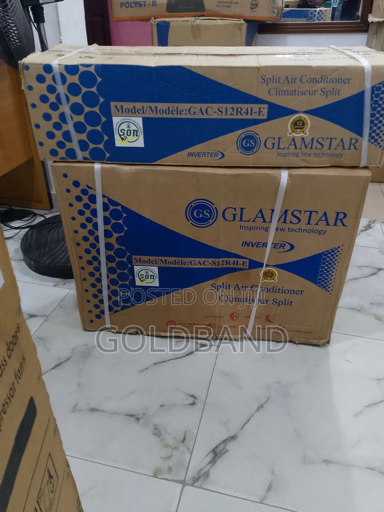 Glamstar 1.5hp Spilt Unit Inverter Silent Operation AC